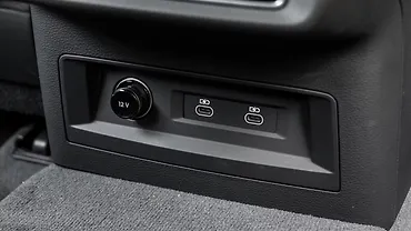 Audi RS Q8 Performance Rear Row Charging Point