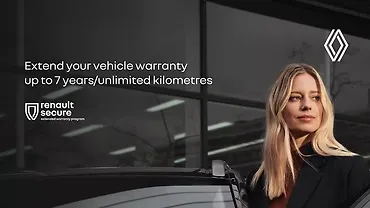 Now own a new Renault with complete peace of mind! 