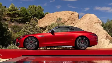 Mercedes-Benz Maybach SL 680 Left Side View