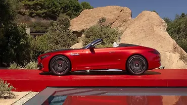 Mercedes-Benz Maybach SL 680 Left Side View