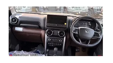 Mahindra Thar Roxx Dashboard