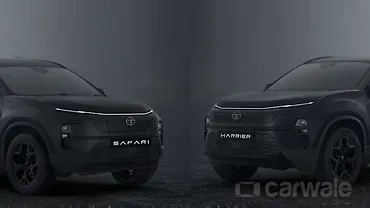 Tata Safari and Harrier Stealth Editions: Now in pictures Tata Safari and Harrier Stealth Editions: Now in pictures