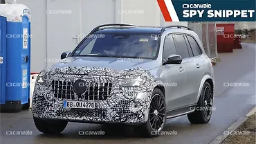 मर्सिडीज़ बेंज़ जीएलएस लेफ्ट फ्रंट थ्री क्वार्टर