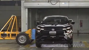 Maruti e Vitara undergoes crash test