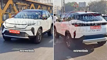Tata Harrier EV Spied Testing Ahead of Launch