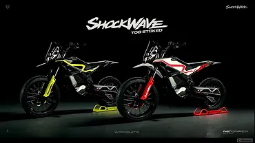 Ultraviolette Shockwave Left Front Three Quarter