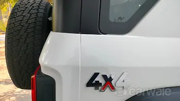 Mahindra Thar Roxx Rear Logo