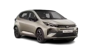 टाटा अल्ट्रोज़ ठीक सामने तीन चौथाई