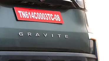 Nissan Gravite Rear Badge