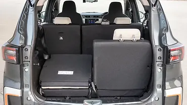 Nissan Gravite Bootspace Rear Split Seat Folded