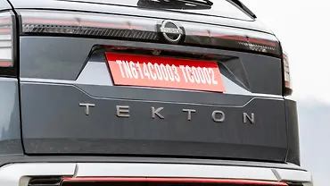 Nissan Tekton Rear Badge