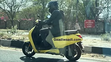  Hero Vida Z spotted testing in India