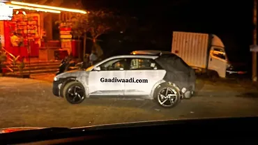 2025 Hyundai Ioniq 5 Facelift Spied Testing in India