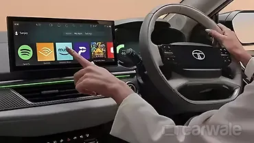 Tata Curvv EV Infotainment System