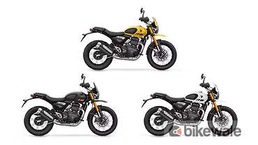 Triumph Scrambler 400 XC Available in Three Colour Options