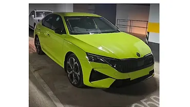 New Skoda Octavia RS Spotted in India