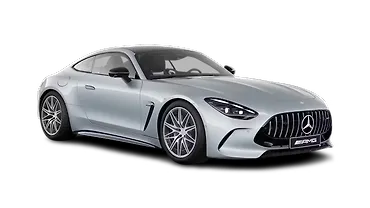 मर्सिडीज़ बेंज़ एएमजी जीटी 63 ठीक सामने तीन चौथाई