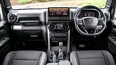 Mahindra Thar Dashboard