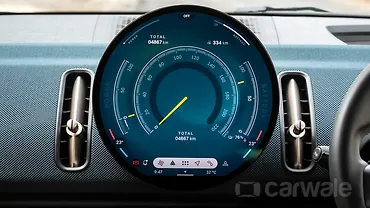 मिनी कंट्रीमैन इलेक्ट्रिक इंफोटेनमेंट सिस्टम