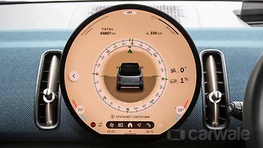 मिनी कंट्रीमैन इलेक्ट्रिक इंफोटेनमेंट सिस्टम