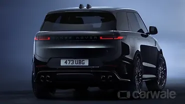 लैंड रोवर रेंज रोवर स्पोर्ट राइट रियर थ्री क्वार्टर