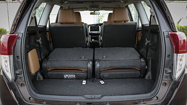 Discontinued Toyota Innova Crysta 2016 Bootspace Rear Seat Folded