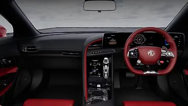 एमजी साइबरस्टर डैशबोर्ड