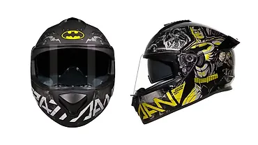 batman motorcycle helmet india Axor Street DC Bekh