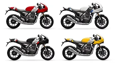 Triumph Thruxton 400 Offered in 4 Colours