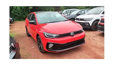 Volkswagen Virtus in New Flash Red Colour Reaches Local Dealers