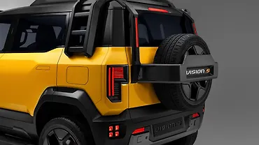 Mahindra Vision S Compact SUV Left Rear Three Quarter