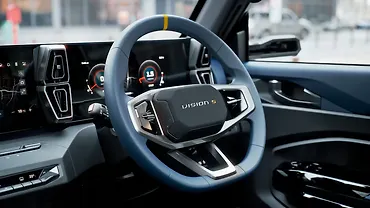 Mahindra Vision S Compact SUV Steering Wheel