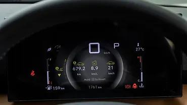 सिट्रोएन बसॉल्ट X इंस्ट्रूमेंट क्लस्टर