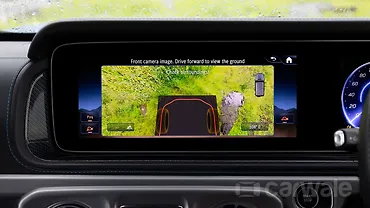 मर्सिडीज़ बेंज़ G580 EQ टेक्नोलॉजी के साथ इंफोटेनमेंट सिस्टम