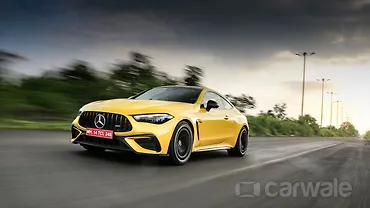 मर्सिडीज़ बेंज़ एएमजी CLE लेफ्ट फ्रंट थ्री क्वार्टर