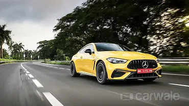 मर्सिडीज़ बेंज़ एएमजी CLE ठीक सामने तीन चौथाई