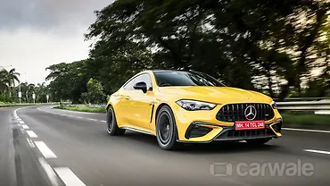 मर्सिडीज़ बेंज़ एएमजी CLE ठीक सामने तीन चौथाई