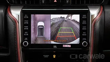 Toyota Fortuner Legender Infotainment System