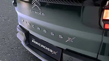 Citroen Aircross X Rear Badge