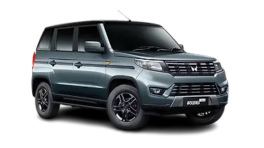 महिंद्रा बोलेरो नियो ठीक सामने तीन चौथाई