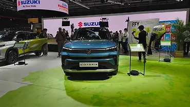 Maruti Victoris Biogas Revealed at Japan Mobility Show 2025 Maruti Victoris Biogas Revealed at Japan Mobility Show 2025