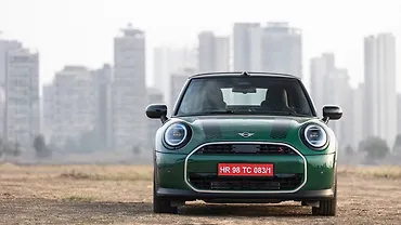Mini Cooper S Convertible Front View Mini Cooper S Convertible Front View