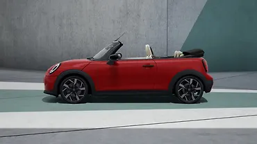 Mini Cooper S Convertible Left Side View