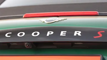 Mini Cooper S Convertible Rear Badge Mini Cooper S Convertible Rear Badge