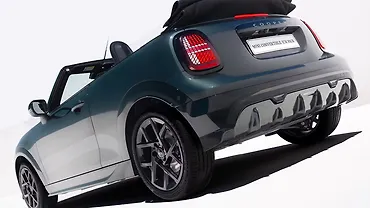 Mini Cooper S Convertible Rear View Mini Cooper S Convertible Rear View