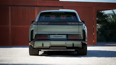 Porsche Cayenne EV Rear View