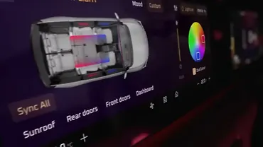 Mahindra XEV 9S Infotainment System