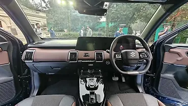 Maruti Suzuki e Vitara Dashboard