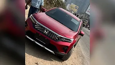 Honda WR-V Spotted in India Honda WR-V Spotted in India