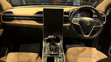 एमजी हेक्टर डैशबोर्ड